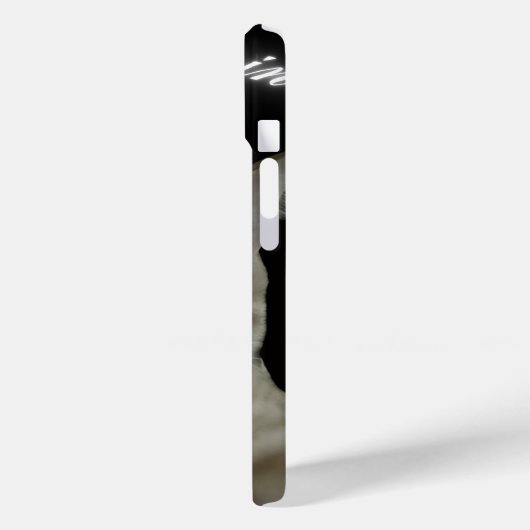 T-shirt met kat Case-Mate iPhone case (Achterkant / Links)