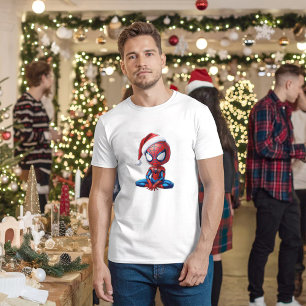 T-shirt met kerstmis op zondag