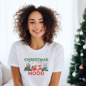 T-shirt met kerstsfeer