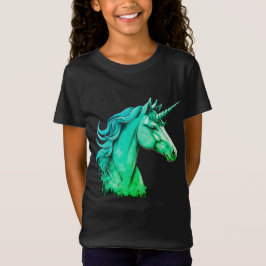 T-shirt met kleurrijke fantasie-illustratie van ee
