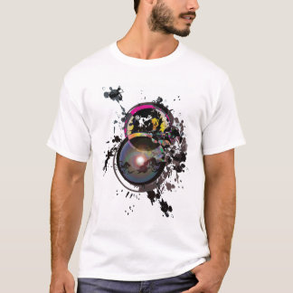 T-shirt met knipplas