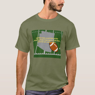T-shirt met koffie en voetbal in Arizona