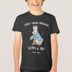 T-shirt met Konijn dat van Wortels Houdt Voed je