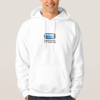 T-shirt met lage sociale batterij
