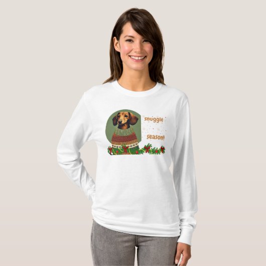 T-shirt met lange mouwen (Voorkant volledig)