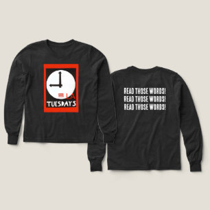 T-shirt met lange mouwen - elke maat