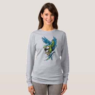T-shirt met lange mouwen en wilde spirit ara