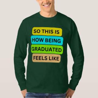 T-Shirt met lange mouwen groen SO_THIS_IS_HOW_BEIN