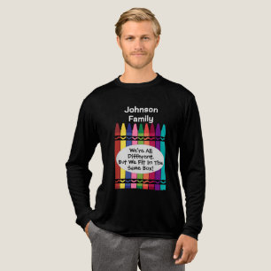 T-shirt met lange mouwen voor familiereünie