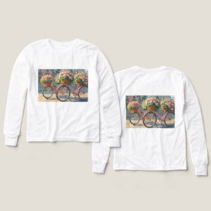 T-shirt met lange mouwen voor meisjes.
