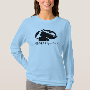 T-shirt met lange mouwen - Zwart B&B Logo