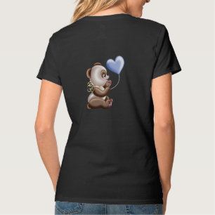 T-shirt met leuk pandadesign