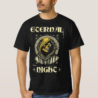 T-shirt met Licht van de Grim Reaper - Eeuwige Nac