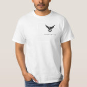 T-shirt met linker logo (Voorkant)