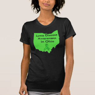 T-shirt met lint voor bewustzijn van Lyme-ziekte i