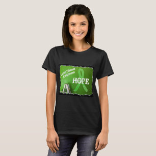 T-shirt met lint voor Lyme-bewustzijn HOOP