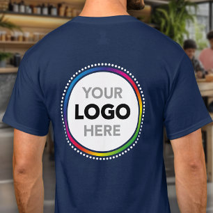 T-shirt met logo - Aangepaste bedrijfslogo's op de