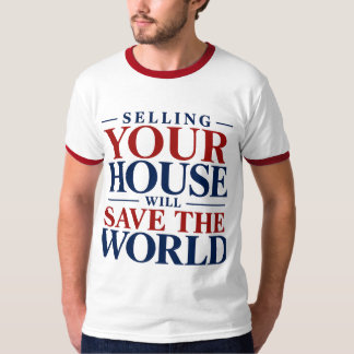 T-shirt met logo voor - Save the World