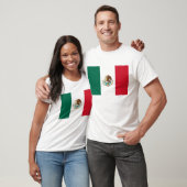 T-Shirt met Mexicaanse vlag (Unisex)