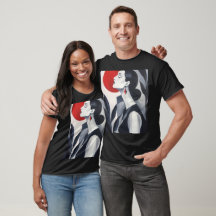 T-shirt met Middernacht Radiance