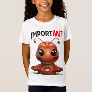 T-shirt met mier in gebarentaal