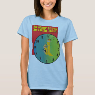 T-shirt met mode schoen