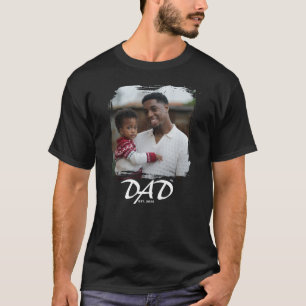 T-Shirt Met Moedige Foto Van Papa