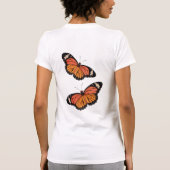 T-shirt met monoarch Butterfly (Achterkant)