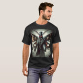 T-shirt met mottenman (Voorkant volledig)