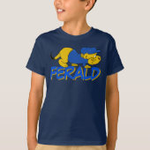 T-shirt met naam van Ferald (Voorkant)