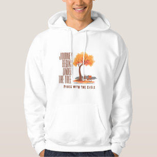 T-shirt met natuur geïnspireerde "Cirkel van het L