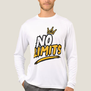 T-Shirt met 'No Limits Crown'-grafiek