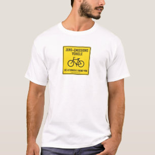 T-shirt met nulemissie, organisch
