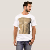 T-shirt met omloop (haal een 6-voudige verpakking) (Voorkant volledig)