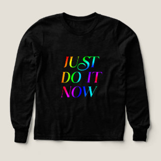 T-shirt met opdruk van eigen tekst