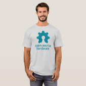 T-shirt met opensource-hardware (Voorkant volledig)
