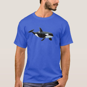 T-shirt met orka