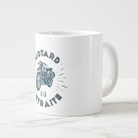 T-shirt met ouderdom extra grote beker (Voorkant rechts)