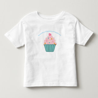 T-shirt met overal geluk verspreiden