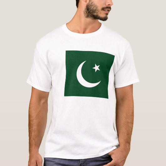 T-Shirt met Pakistaanse vlag (Voorkant)