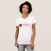 T-shirt met passie 4 poten Logo (Voorkant volledig)