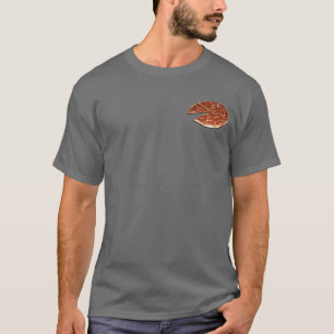 T-shirt met Pizza (voor/achter)