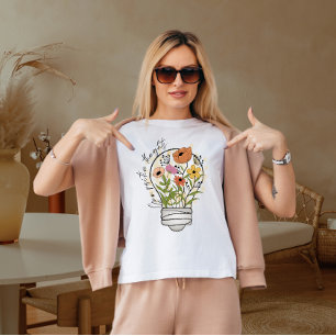 T-shirt met positieve gedachten