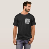 T - Shirt met Qr-code (Voorkant volledig)