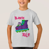t-shirt met rolblad (Voorkant)