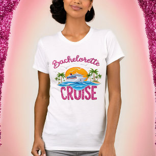 T-shirt met roze glitters voor vrijgezellenfeest o