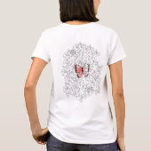T-shirt met Rozen (Achterkant)