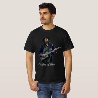 T-shirt met Shades of Blues