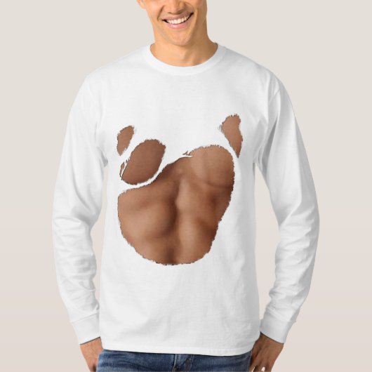 T-shirt met slang, middelgroot (Voorkant)