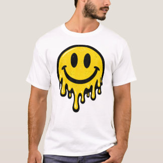 T-shirt met smiley face